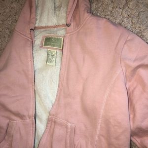 Fussy zipper hoodie